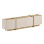 Nordure Lowen Soporte para TV Mink y Sapphire Oak